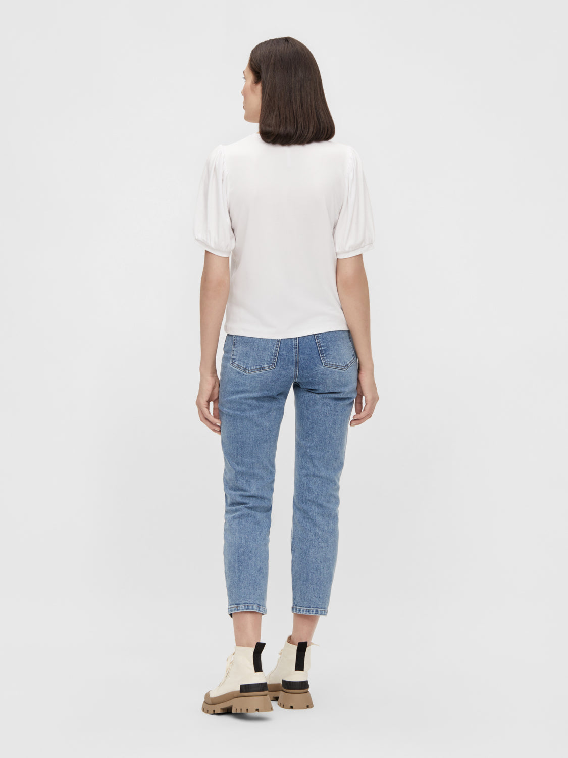 ObjJAMIE Pullover - White